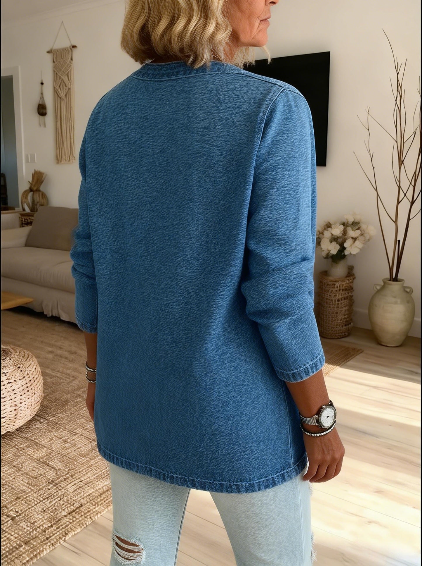 Women's Classic Denim Jacket | Buy 2 Save 5% | Buy 3 Save 10%