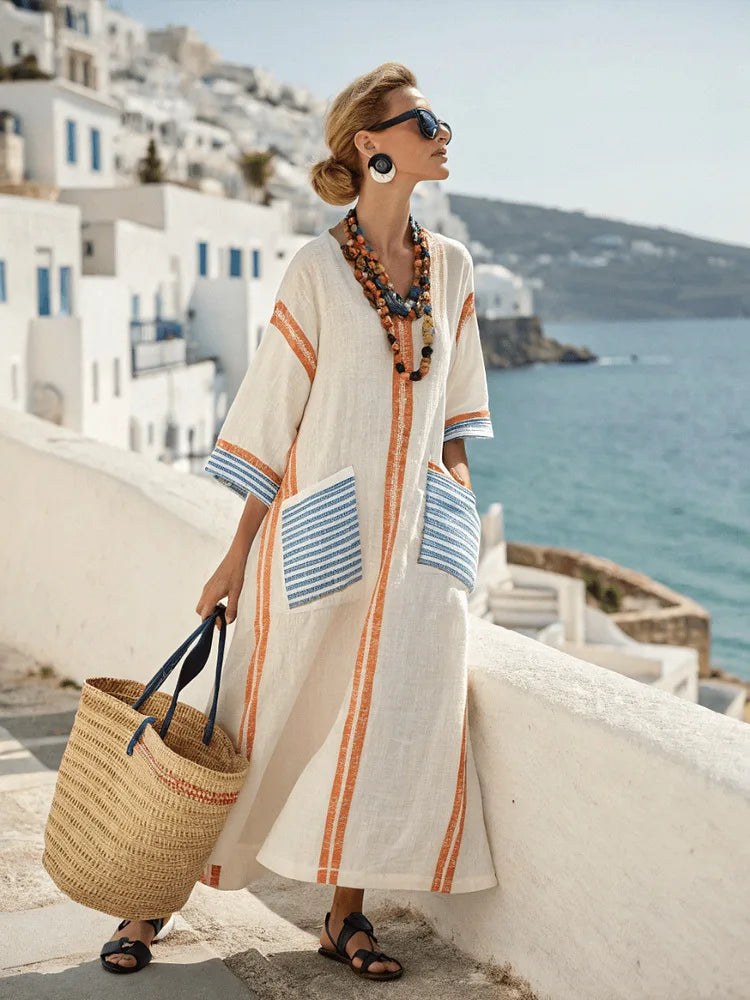 Marlena™ Coastal Flow Dress – The Stunning Maxi That Makes You Feel Beautiful From the First Wear